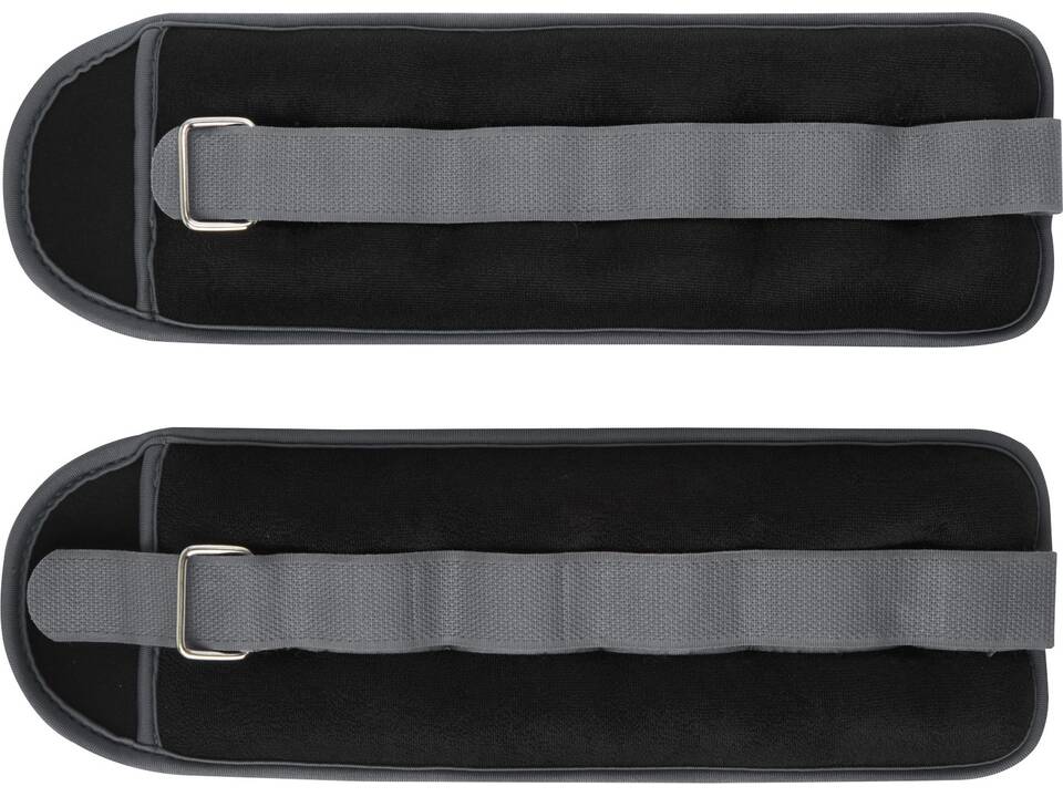 Heather set of 2 x 1 kg adjustable ankle/wrist weights 5