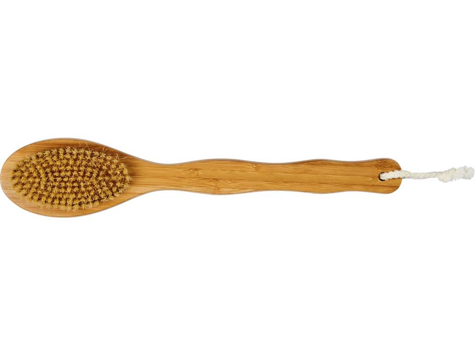 Orion 2-function bamboo shower brush and massager 5