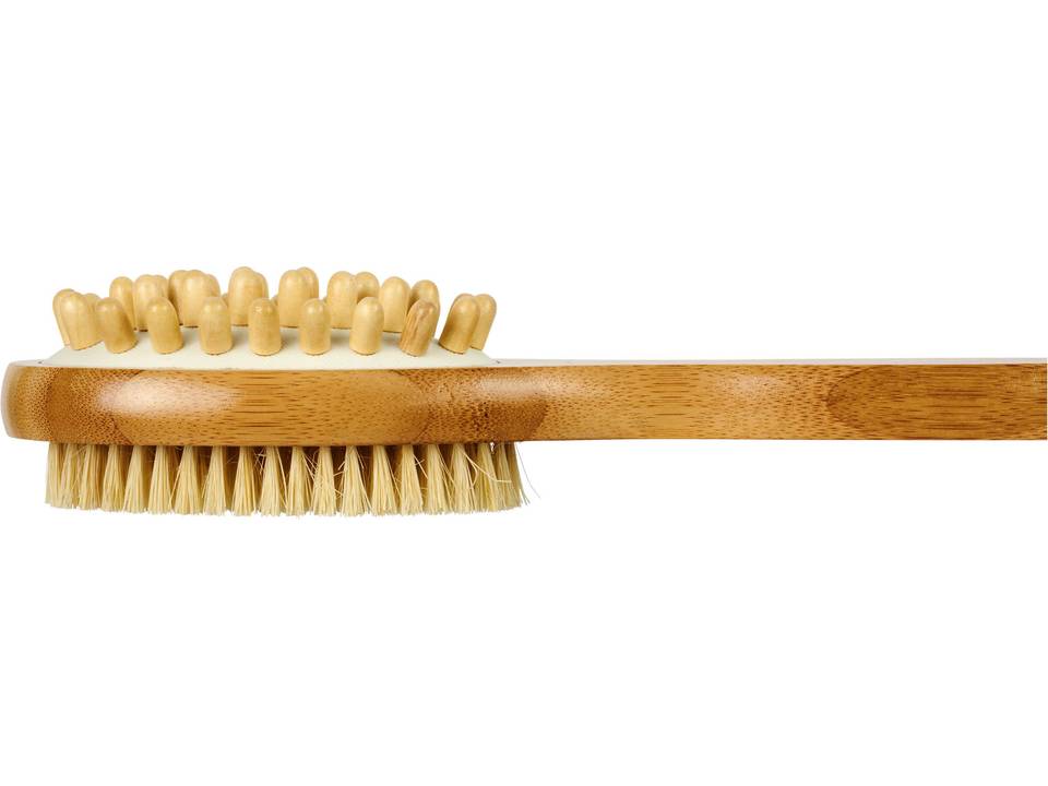 Orion 2-function bamboo shower brush and massager 7