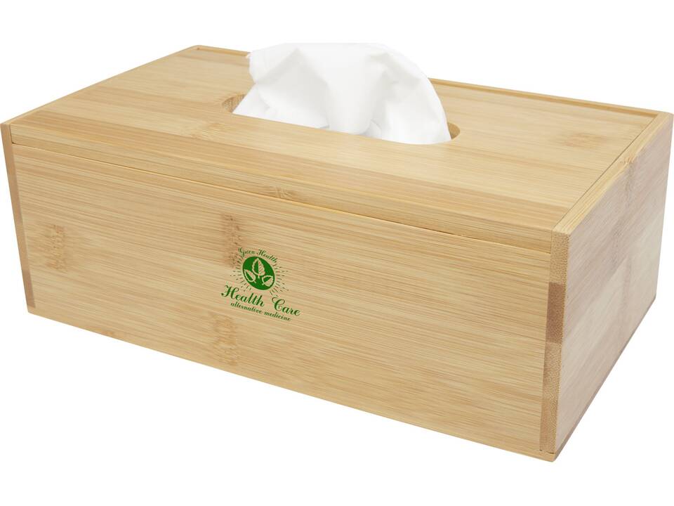 Inan bamboo tissue box holder 1