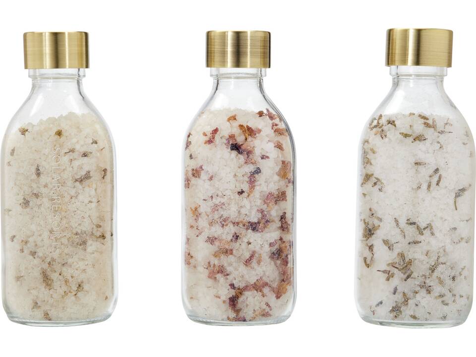 Wellmark Just Relax 3-piece 200 ml bath salt gift set 2