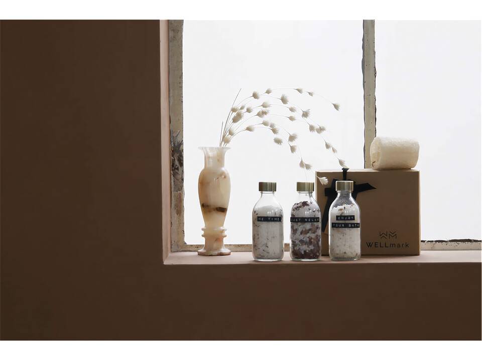 Wellmark Just Relax 3-piece 200 ml bath salt gift set 7