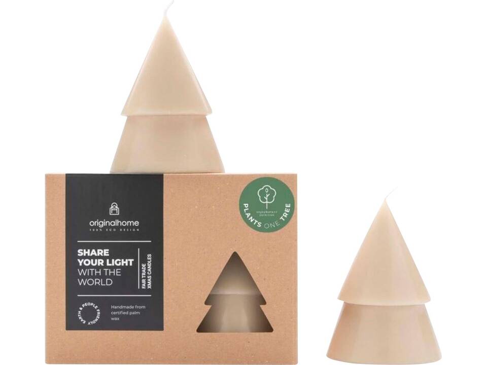 Orginal Home Xmas tree candle matcha - M 2