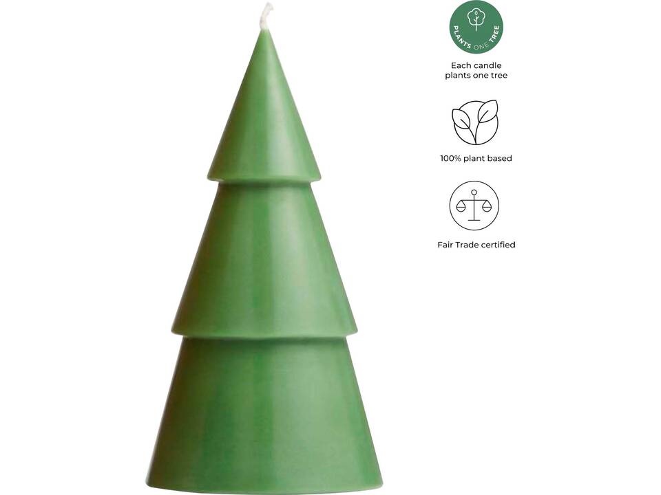 Orginal Home Xmas tree candle matcha - L 1