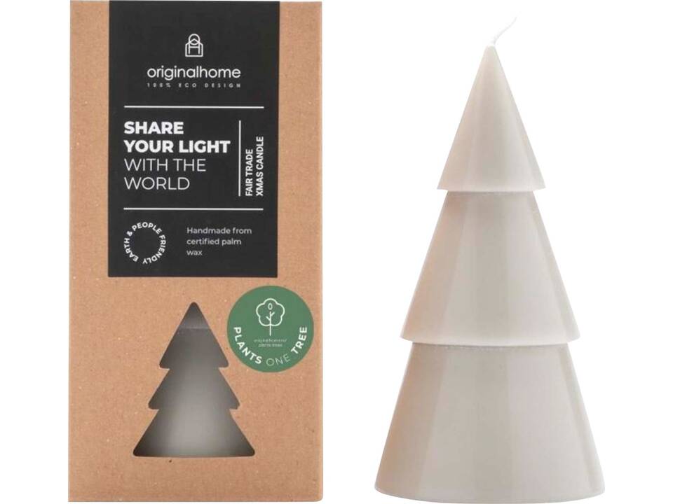 Orginal Home Xmas tree candle matcha - L 5