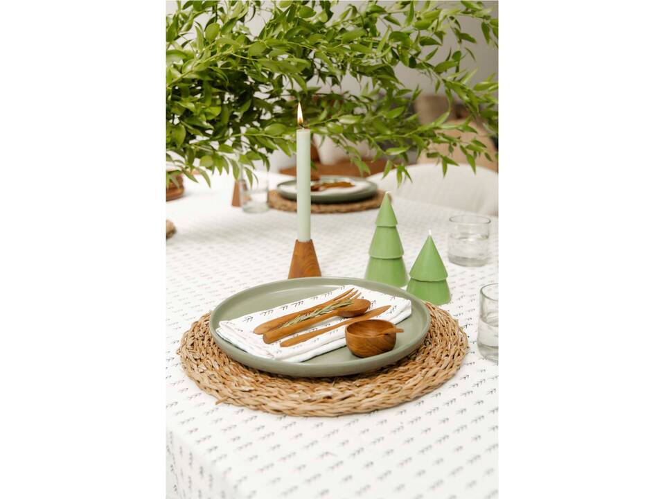 Orginal Home Xmas tree candle matcha - L 7