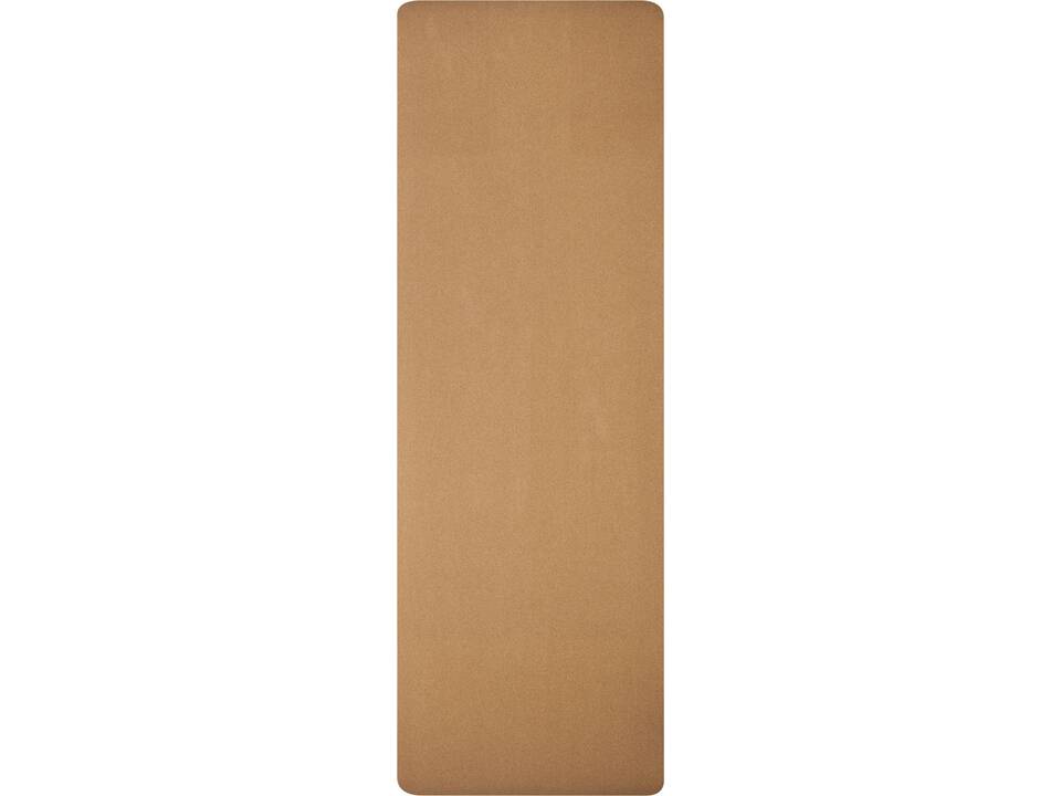 Trikona cork yoga mat 1