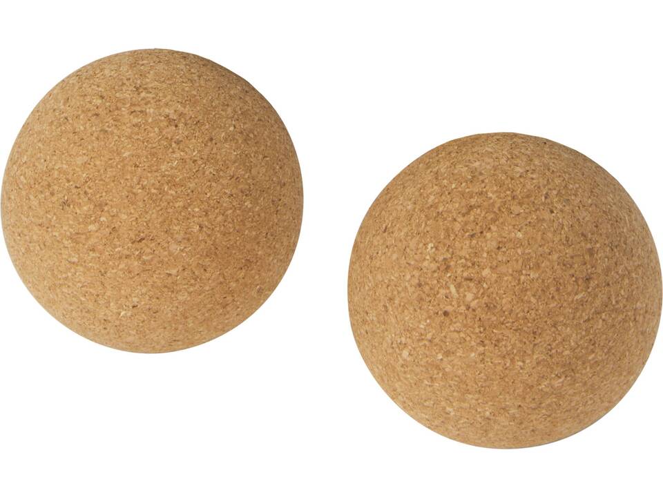 Trikona cork yoga ball 3