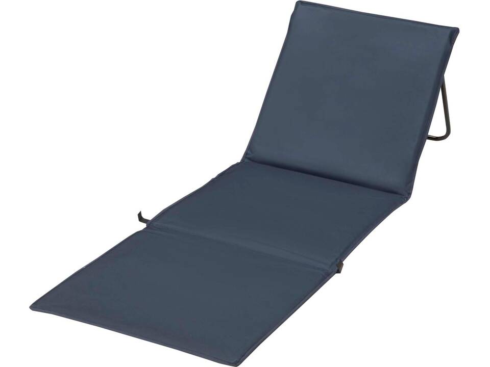 Serene beach lounger