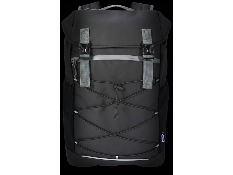 Aqua 15.6" GRS recycled water resistant laptop backpack 23L 3