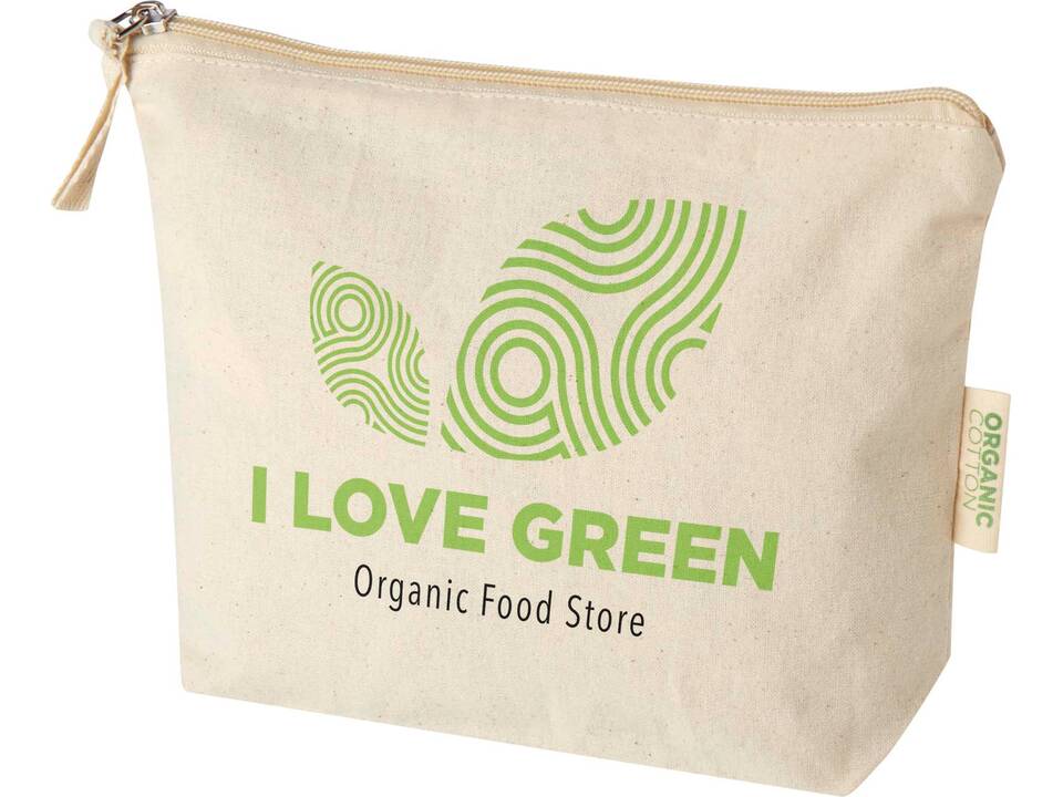 Orissa 180 g/m² GOTS organic toiletry bag 1L 1