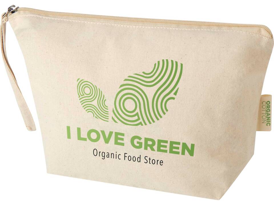 Orissa 180 g/m² GOTS organic large accessory pouch 3L 1