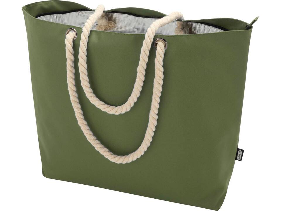 Panama GRS recycled beach cooler tote bag with cord handles 26