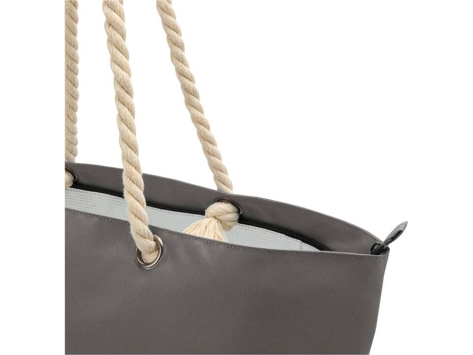 Panama GRS recycled beach cooler tote bag with cord handles 35