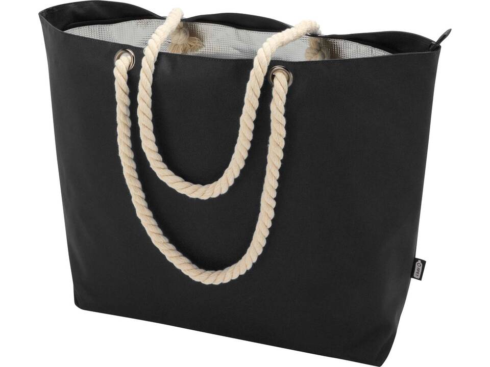Panama GRS recycled beach cooler tote bag with cord handles 40