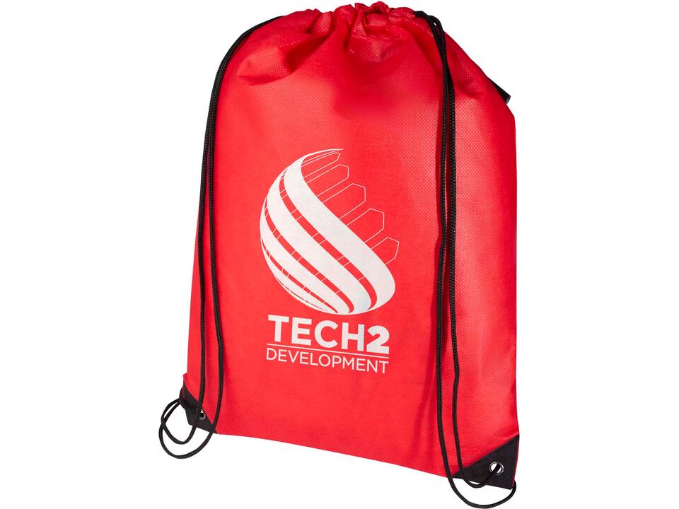 Evergreen GRS recycled non-woven drawstring bag 5L 7