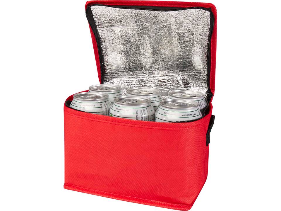 Spectrum 6-can recycled non-woven cooler bag 4L 5