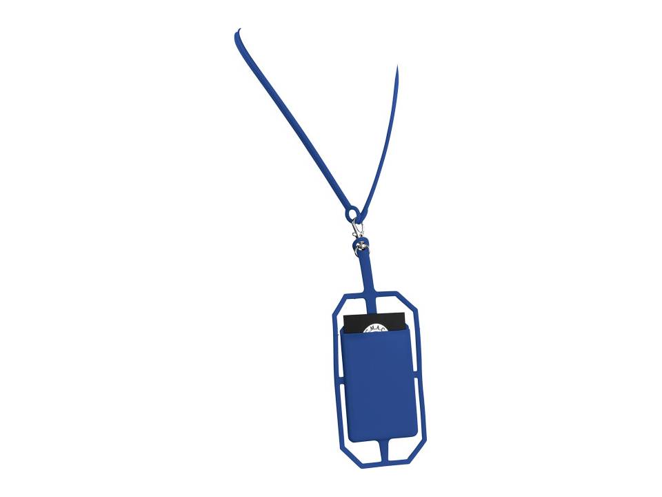 Silicone RFID Card Holder with Lanyard 16