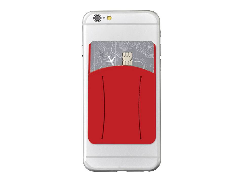 Silicone Phone Wallet with Finger Slot 7