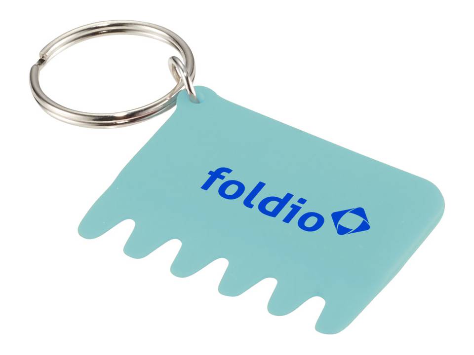 Silicone Keyboard Brush and Key Ring 12