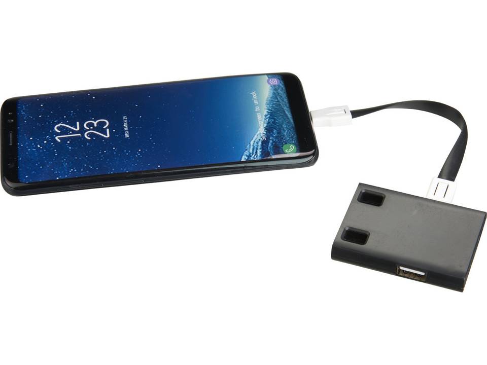 USB hub and 3-in-1 cable 6