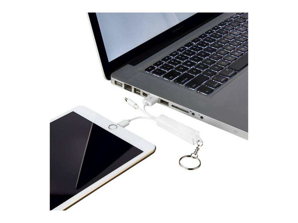 Route 3-in-1 Charging Cable with Key-ring 16