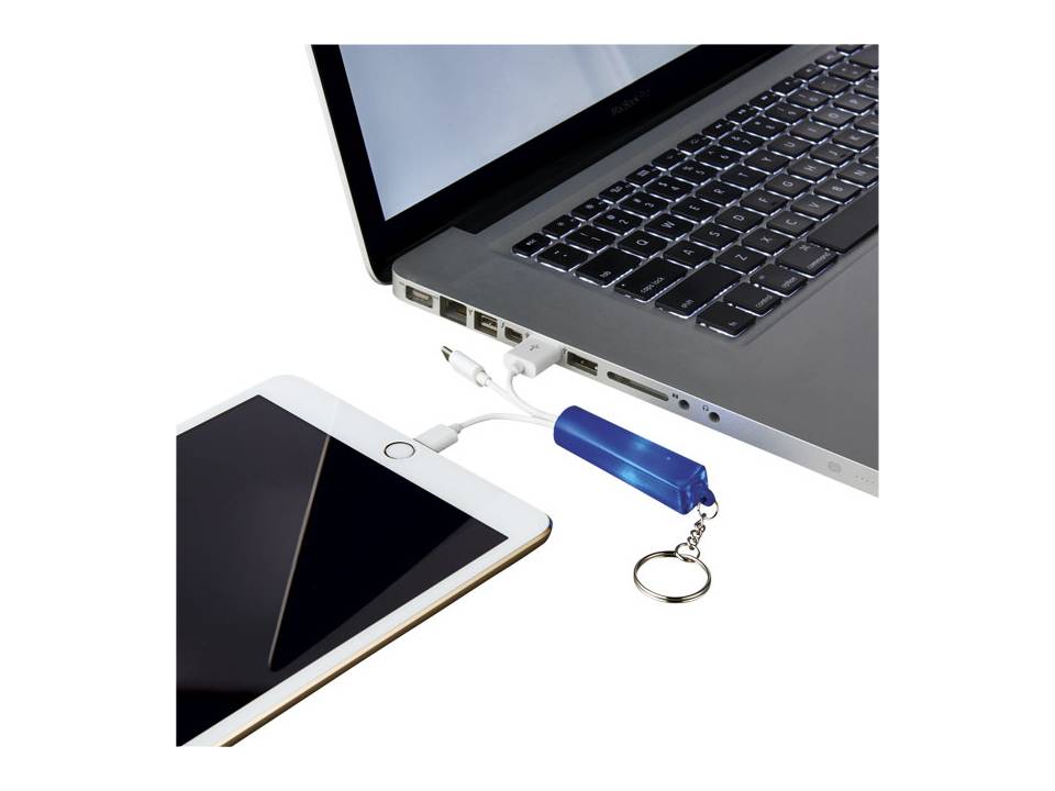 Route 3-in-1 Charging Cable with Key-ring 14