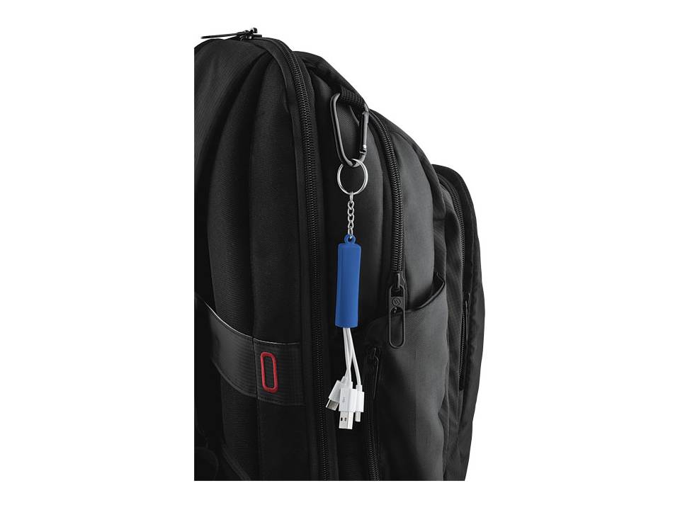 Route 3-in-1 Charging Cable with Key-ring 13