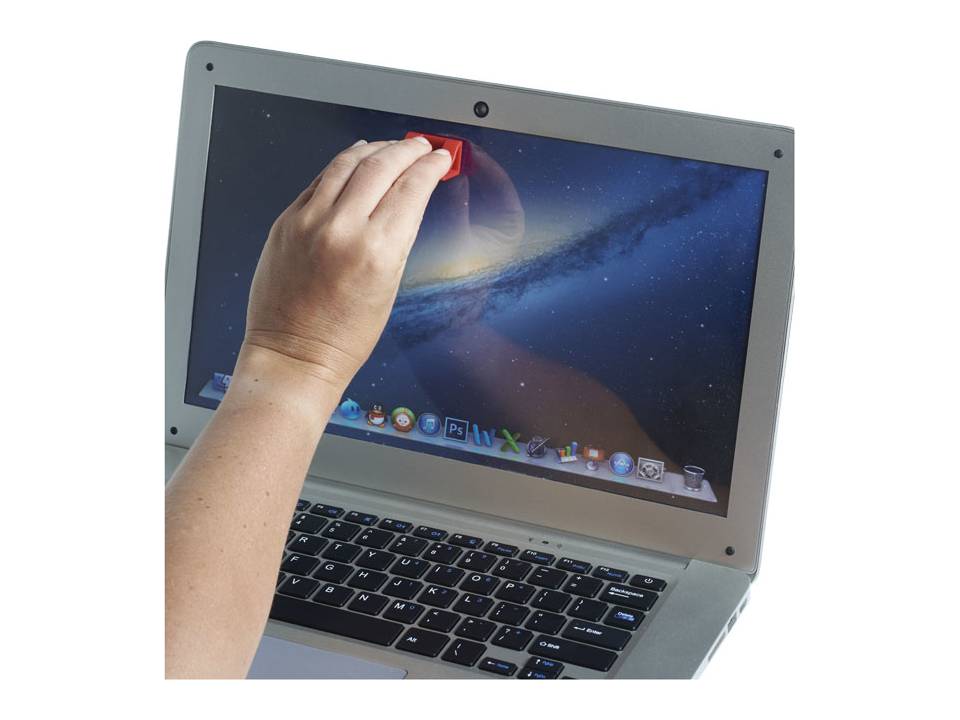 Clip-on Webcam Blocker with Screen Cleaner 8