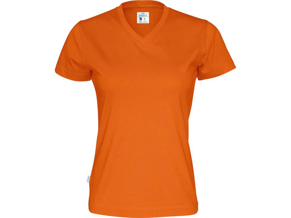 V-neck T shirt cottoVer Fairtrade 12