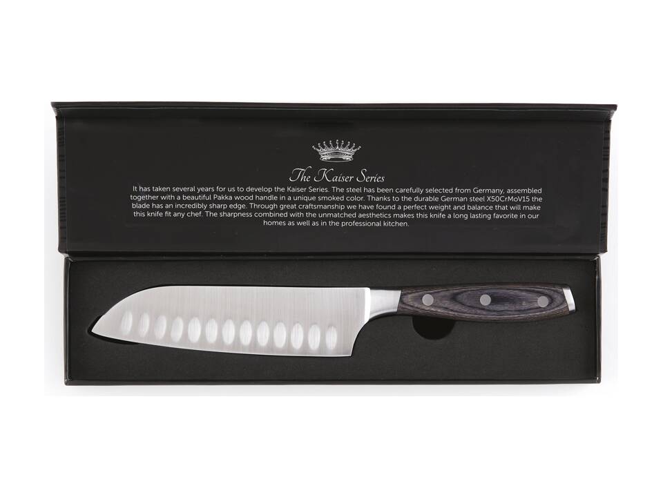VINGA Kaiser Santoku Knife 9
