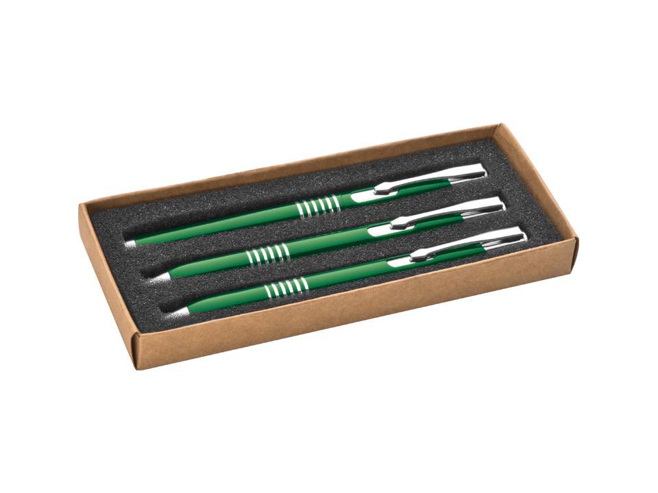3-piece metal writing set  4