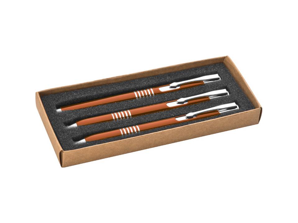 3-piece metal writing set  5