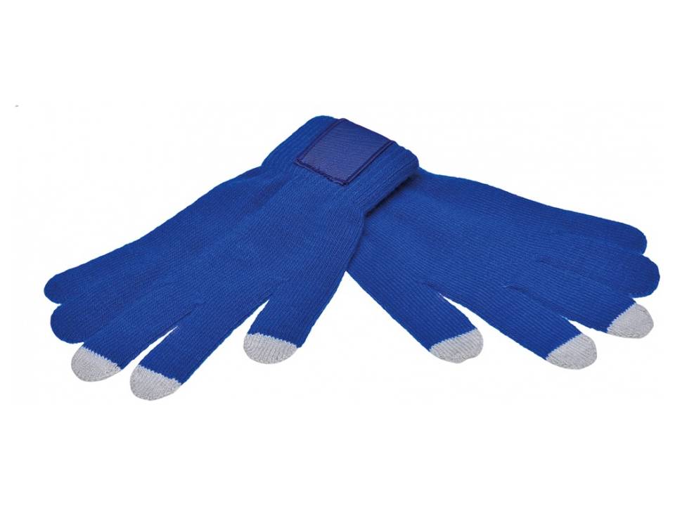 Touch screen gloves with label 1