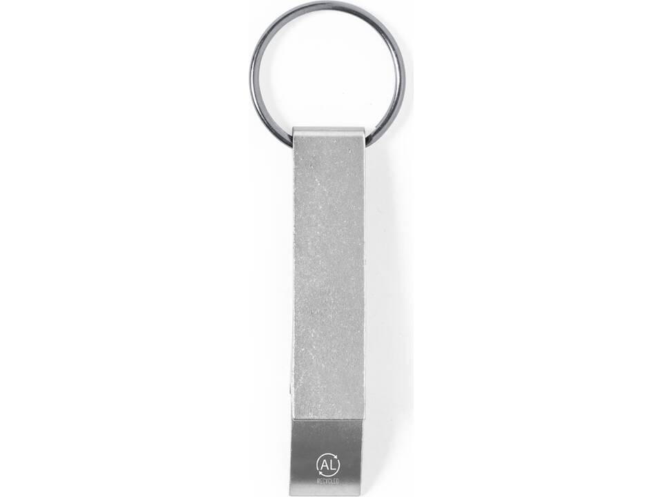 Keyring opener in recycled aluminium with can opener 4