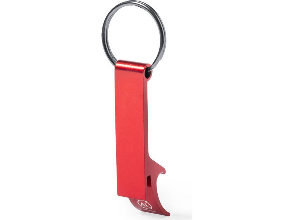 Keyring opener in recycled aluminium with can opener 6