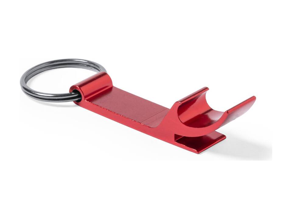 Keyring opener in recycled aluminium with can opener 10