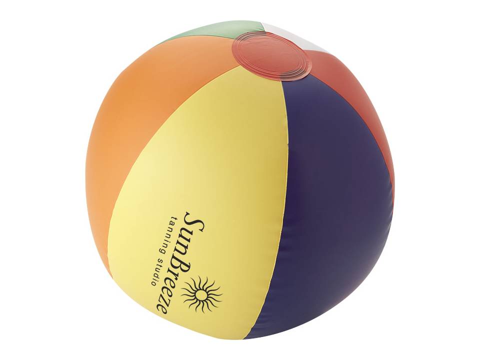Rainbow solid beach ball 4