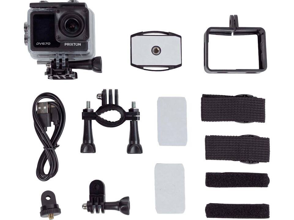 Prixton DV670 4K dual screen action camera 4