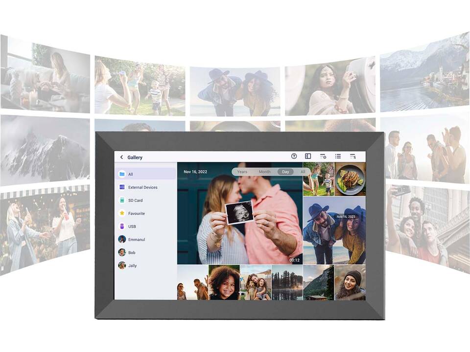 Prixton Prado XL 15.6" wifi digital photo frame 5