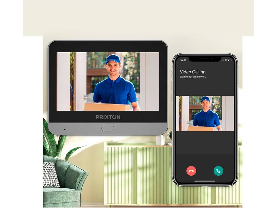 Prixton DV50 smart wifi door guard viewer 2