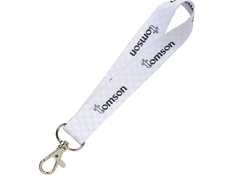 Mini sublimation lanyard both sides 3
