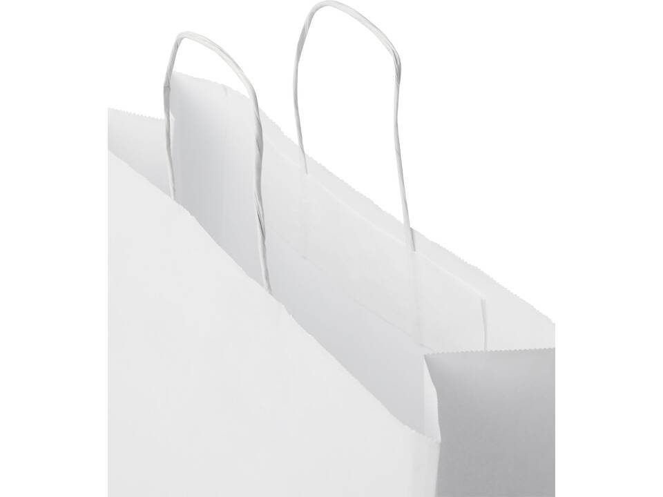 Kraft 80-90 g/m2 paper bag with twisted handles - large 3