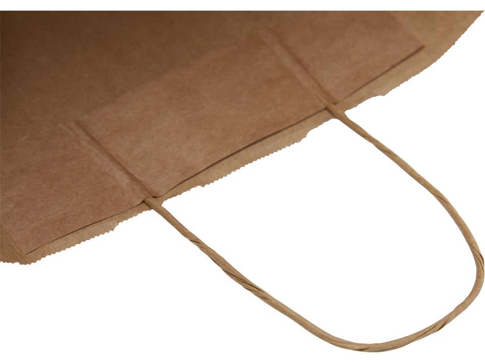 Kraft 80-90 g/m2 paper bag with twisted handles - large 10