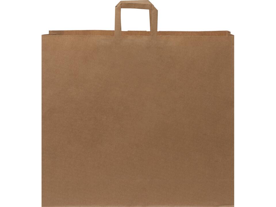 Kraft 90-100 g/m2 paper bag with flat handles - XX large 6