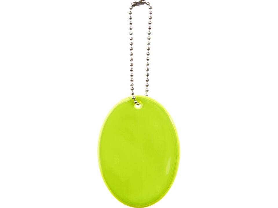 Reflective hanger oval 8