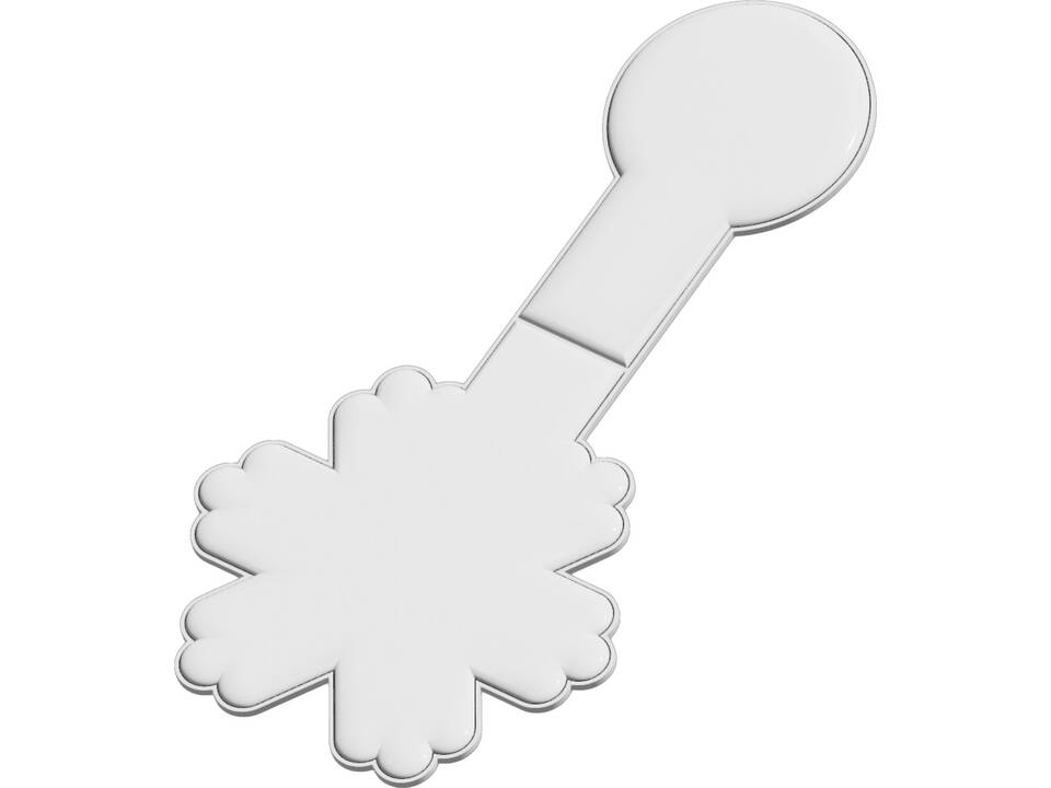 RFX™ snowflake reflective PVC magnet 1