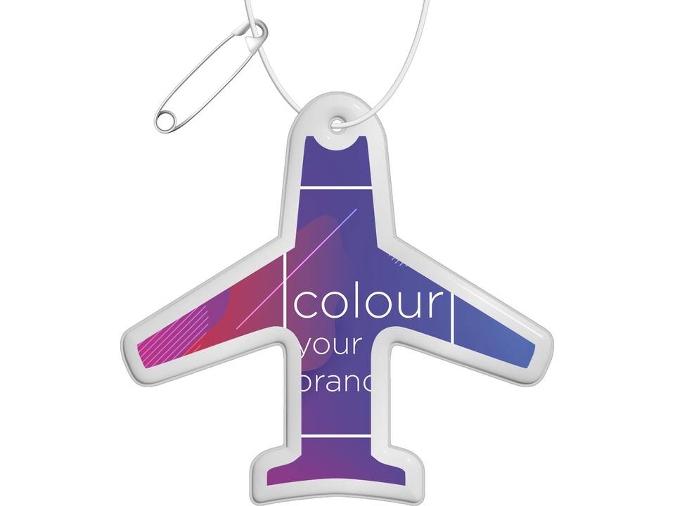 RFX™ plane reflective PVC hanger 1