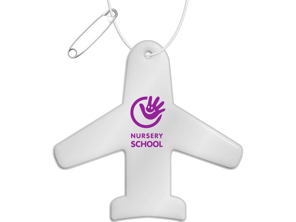 RFX™ plane reflective TPU hanger 1