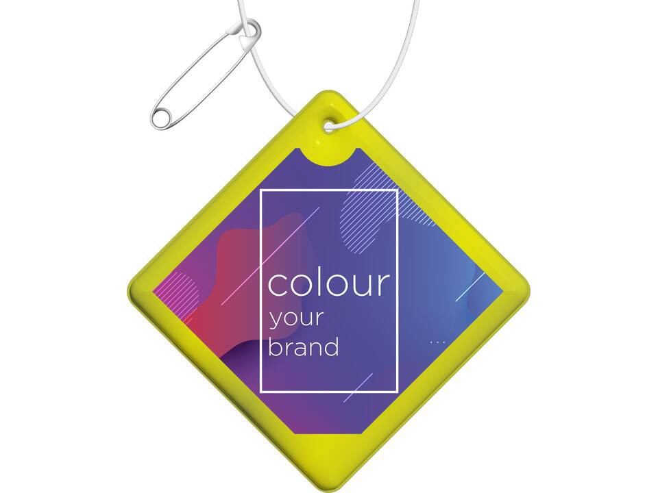 RFX™ diamond reflective PVC hanger small 5